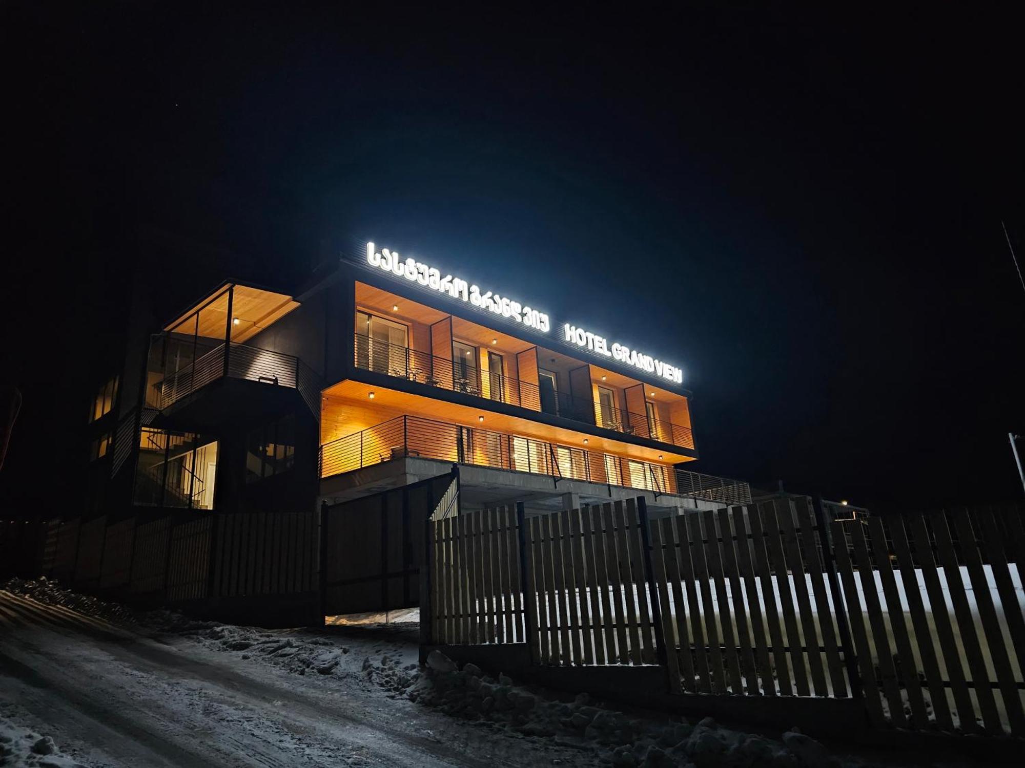 Kazbegi Hotel Grand View Exterior foto